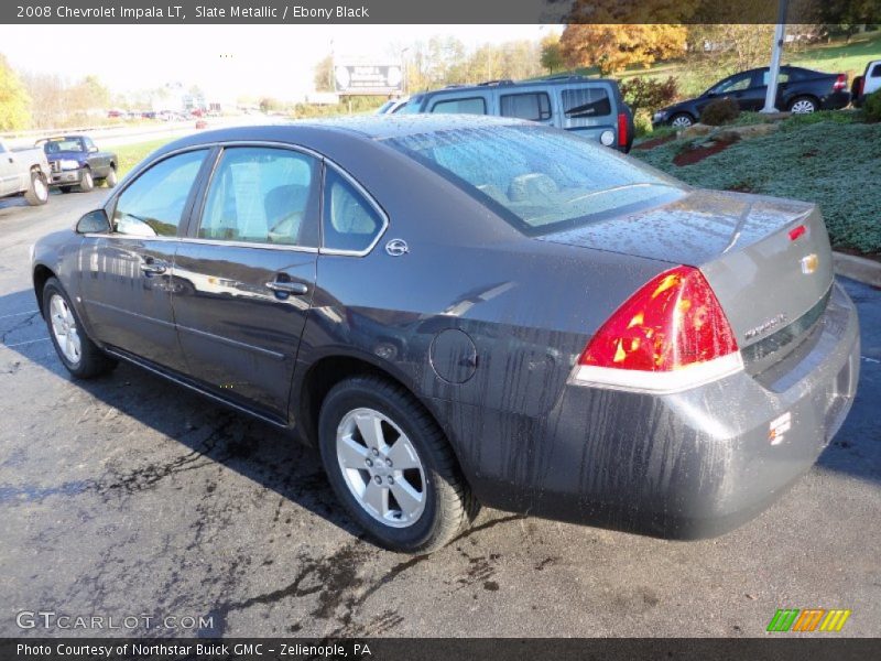 Slate Metallic / Ebony Black 2008 Chevrolet Impala LT
