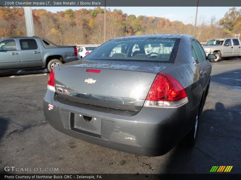 Slate Metallic / Ebony Black 2008 Chevrolet Impala LT
