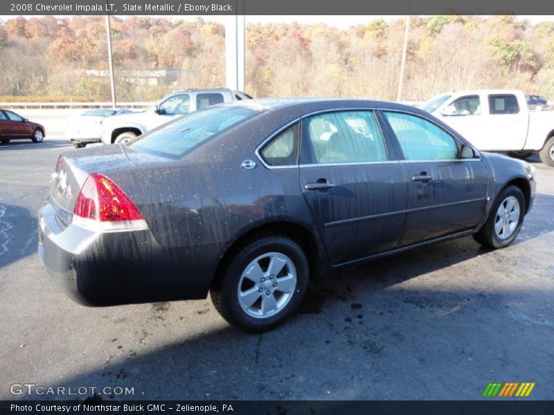 Slate Metallic / Ebony Black 2008 Chevrolet Impala LT