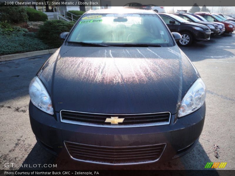 Slate Metallic / Ebony Black 2008 Chevrolet Impala LT