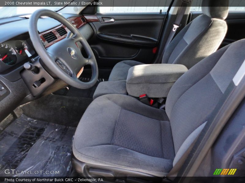Slate Metallic / Ebony Black 2008 Chevrolet Impala LT