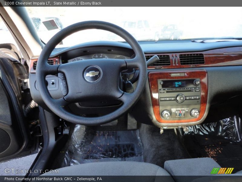 Slate Metallic / Ebony Black 2008 Chevrolet Impala LT
