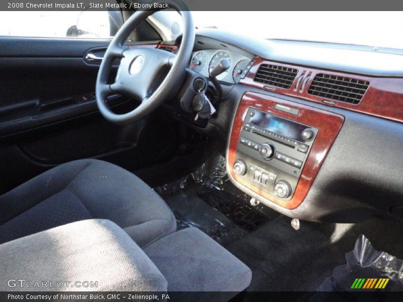 Slate Metallic / Ebony Black 2008 Chevrolet Impala LT