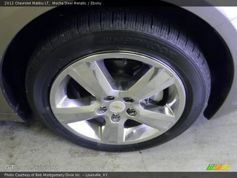 Mocha Steel Metallic / Ebony 2012 Chevrolet Malibu LT