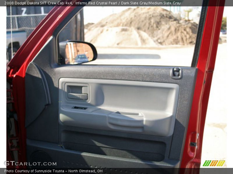 Inferno Red Crystal Pearl / Dark Slate Gray/Medium Slate Gray 2008 Dodge Dakota SXT Crew Cab 4x4