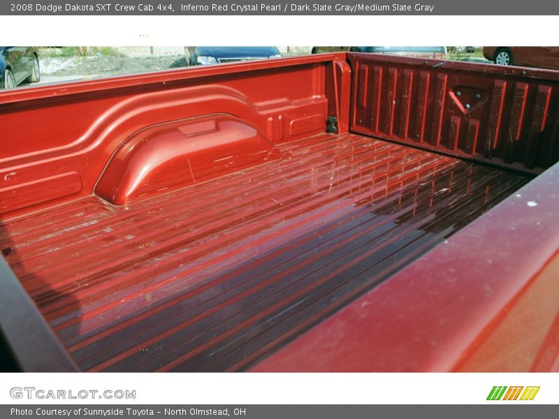 Inferno Red Crystal Pearl / Dark Slate Gray/Medium Slate Gray 2008 Dodge Dakota SXT Crew Cab 4x4