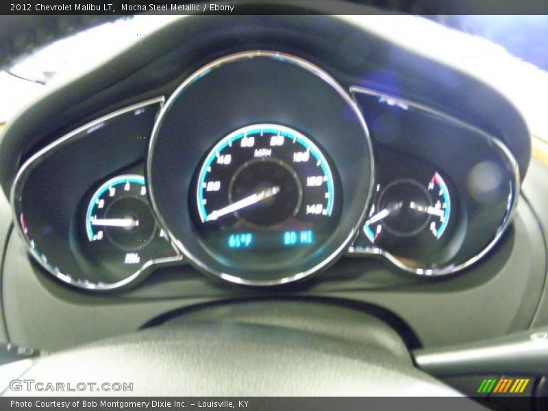 Mocha Steel Metallic / Ebony 2012 Chevrolet Malibu LT