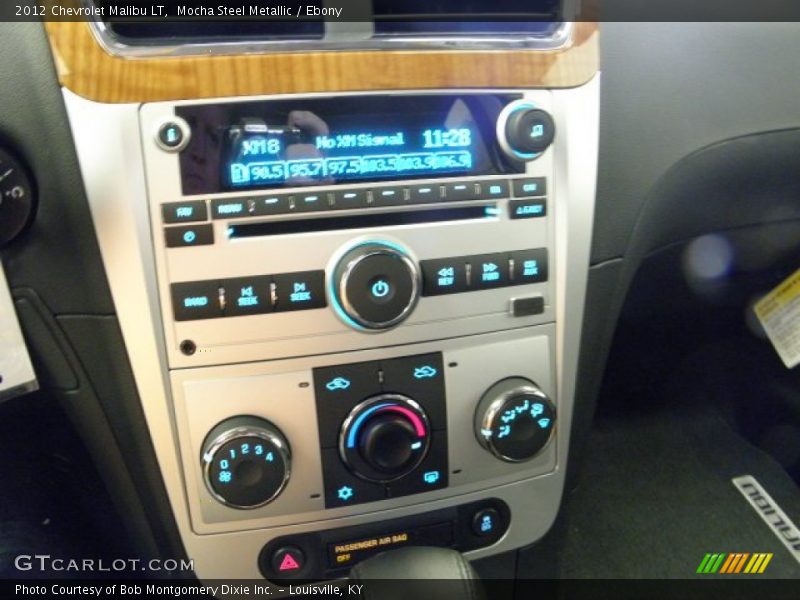 Controls of 2012 Malibu LT