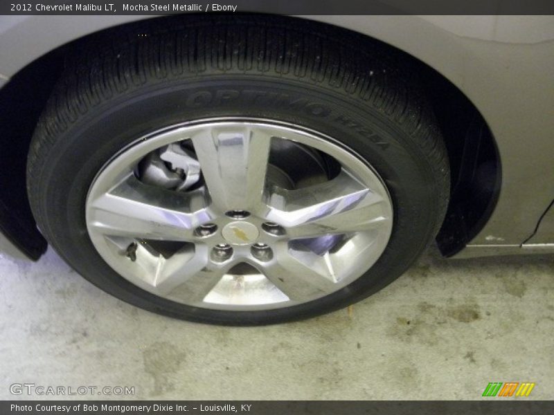 Mocha Steel Metallic / Ebony 2012 Chevrolet Malibu LT