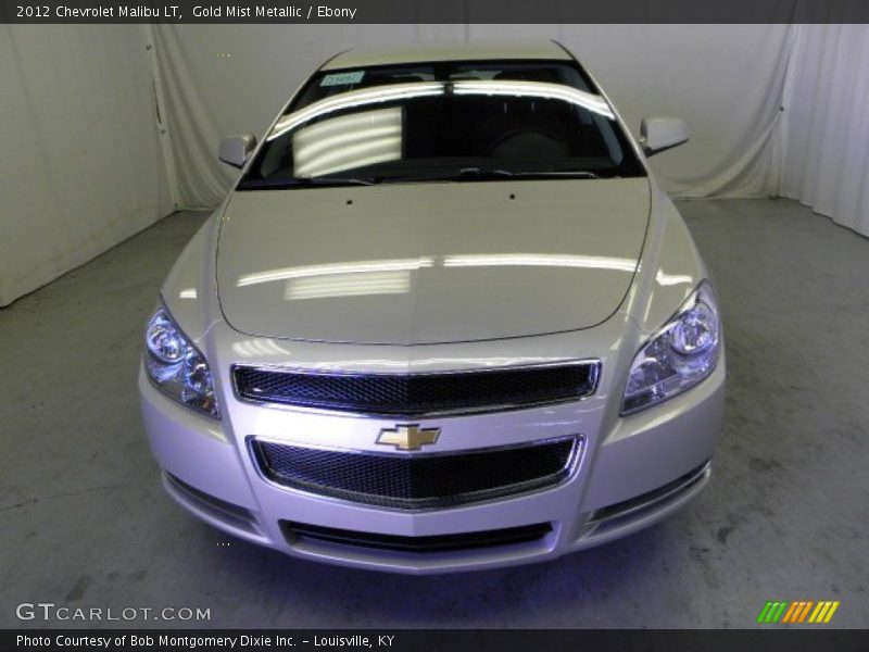 Gold Mist Metallic / Ebony 2012 Chevrolet Malibu LT