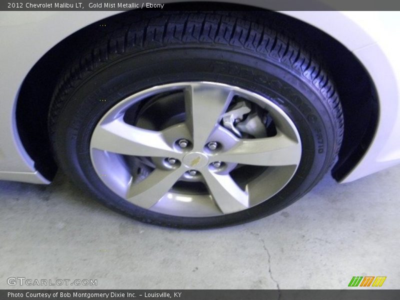 Gold Mist Metallic / Ebony 2012 Chevrolet Malibu LT