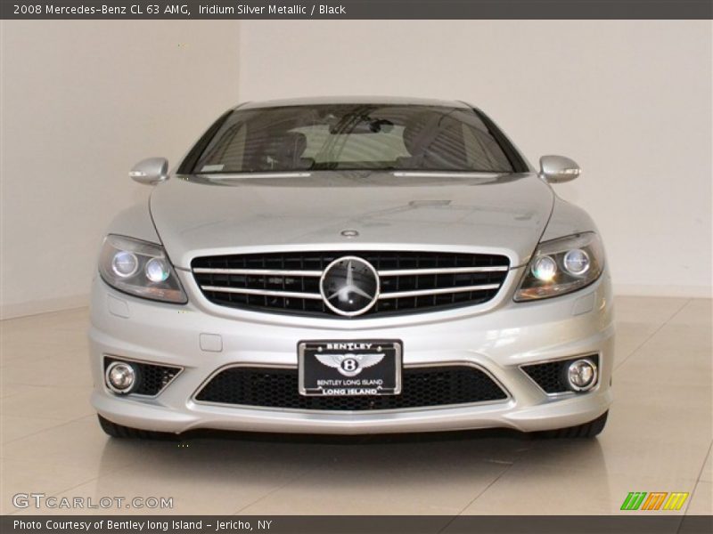 Iridium Silver Metallic / Black 2008 Mercedes-Benz CL 63 AMG