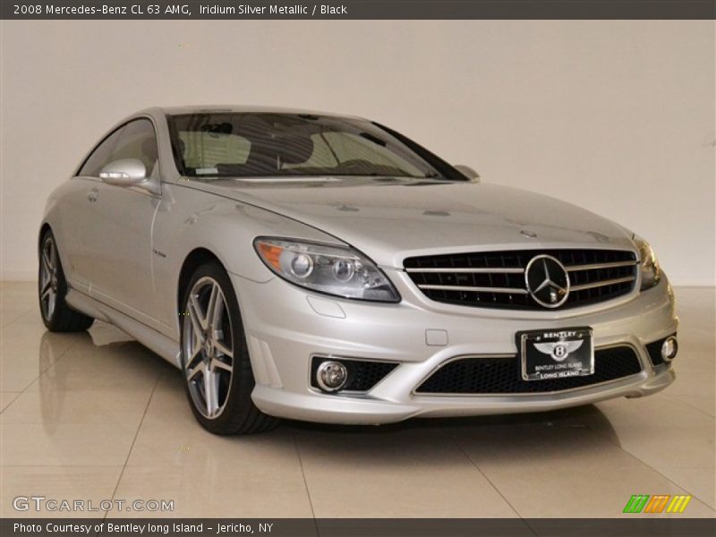 Iridium Silver Metallic / Black 2008 Mercedes-Benz CL 63 AMG