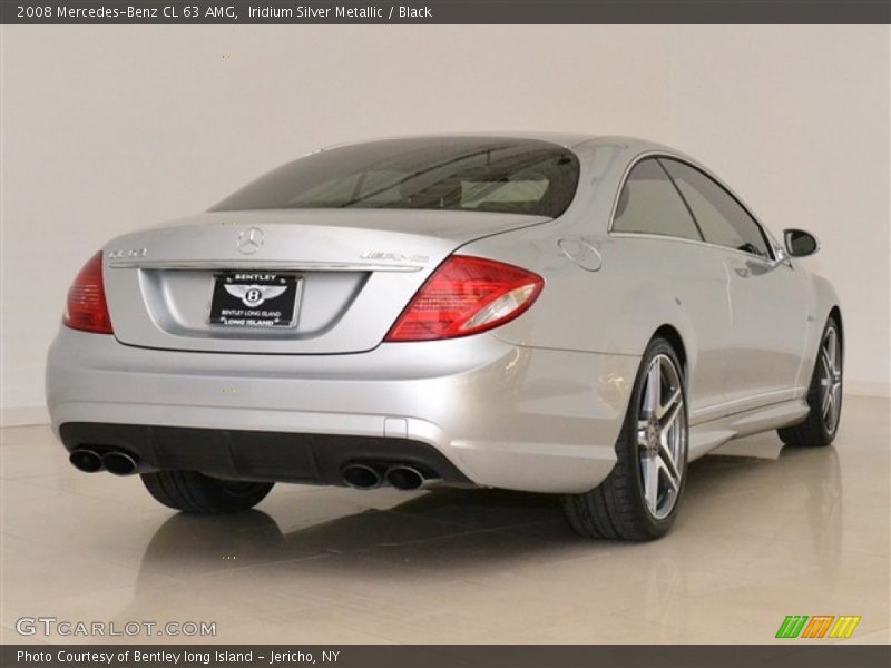 Iridium Silver Metallic / Black 2008 Mercedes-Benz CL 63 AMG