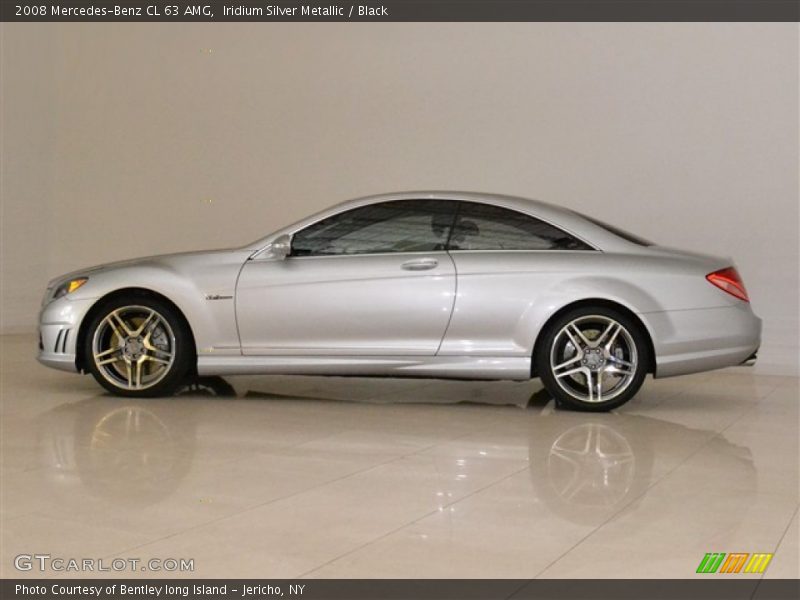 Iridium Silver Metallic / Black 2008 Mercedes-Benz CL 63 AMG