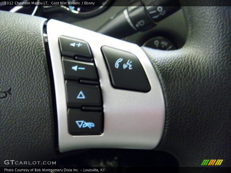 Gold Mist Metallic / Ebony 2012 Chevrolet Malibu LT