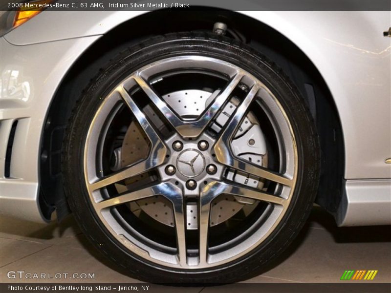 Iridium Silver Metallic / Black 2008 Mercedes-Benz CL 63 AMG