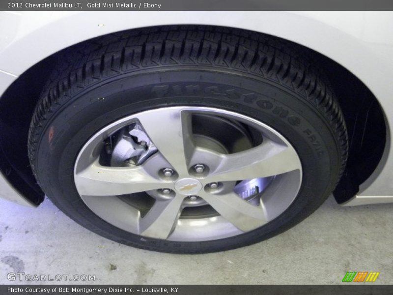 Gold Mist Metallic / Ebony 2012 Chevrolet Malibu LT