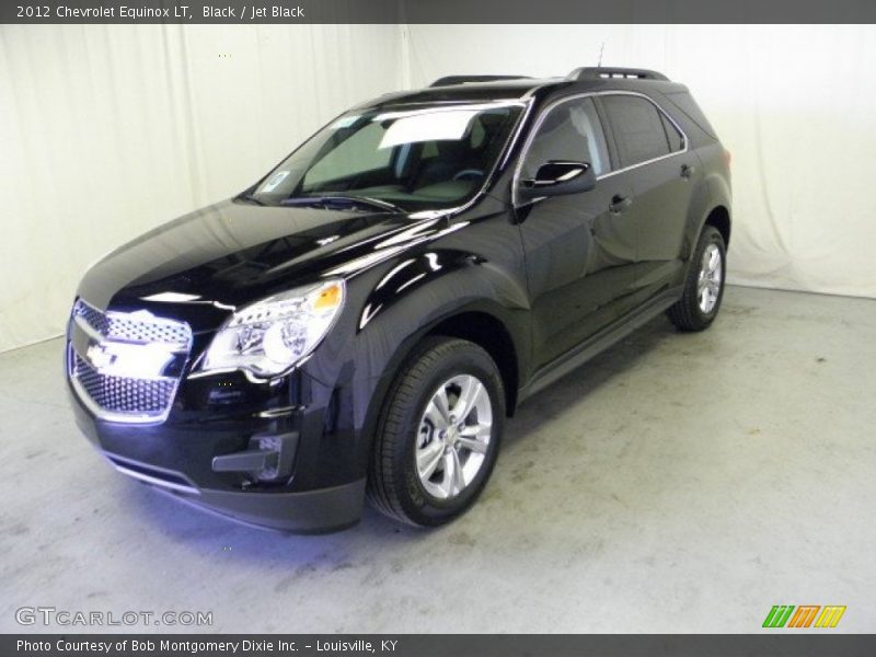 Black / Jet Black 2012 Chevrolet Equinox LT