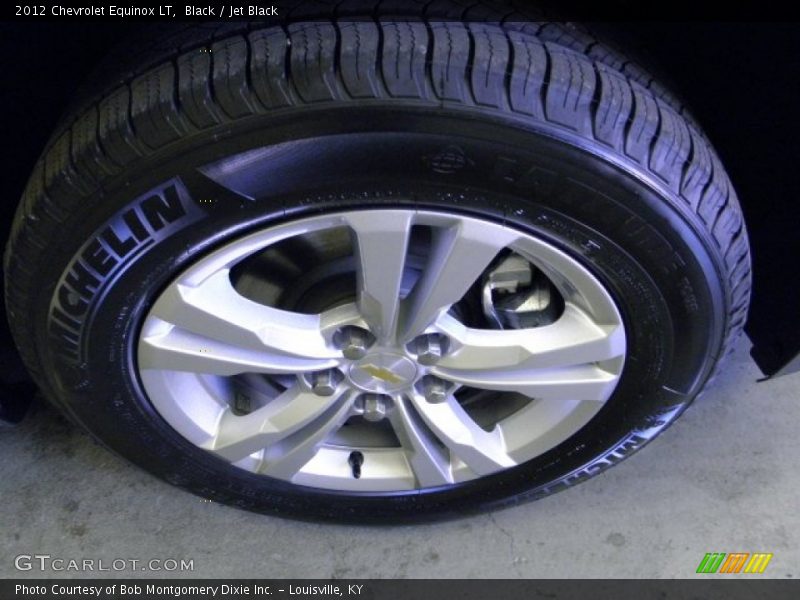 Black / Jet Black 2012 Chevrolet Equinox LT