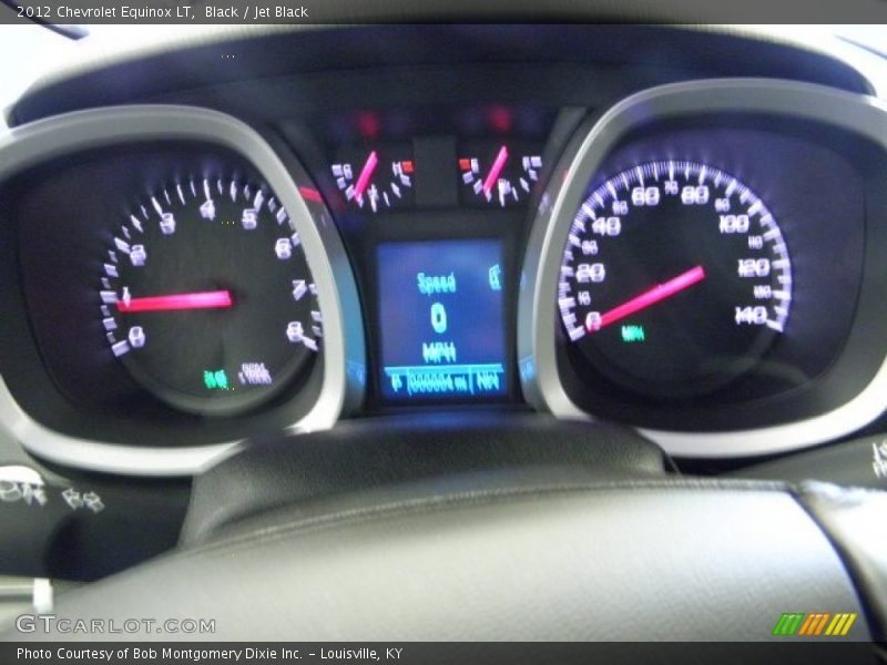 Black / Jet Black 2012 Chevrolet Equinox LT