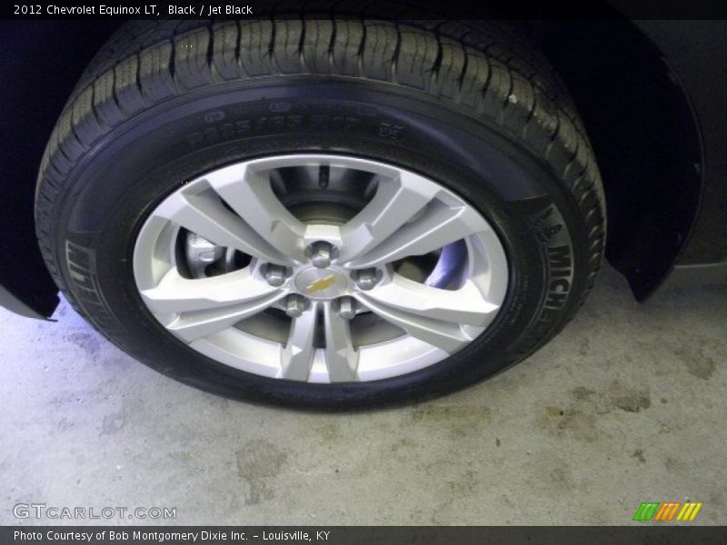 Black / Jet Black 2012 Chevrolet Equinox LT
