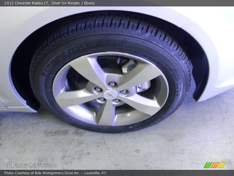 Silver Ice Metallic / Ebony 2012 Chevrolet Malibu LT