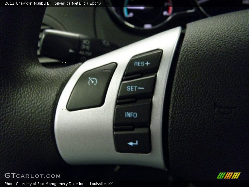 Silver Ice Metallic / Ebony 2012 Chevrolet Malibu LT