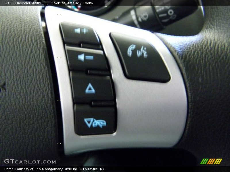 Silver Ice Metallic / Ebony 2012 Chevrolet Malibu LT