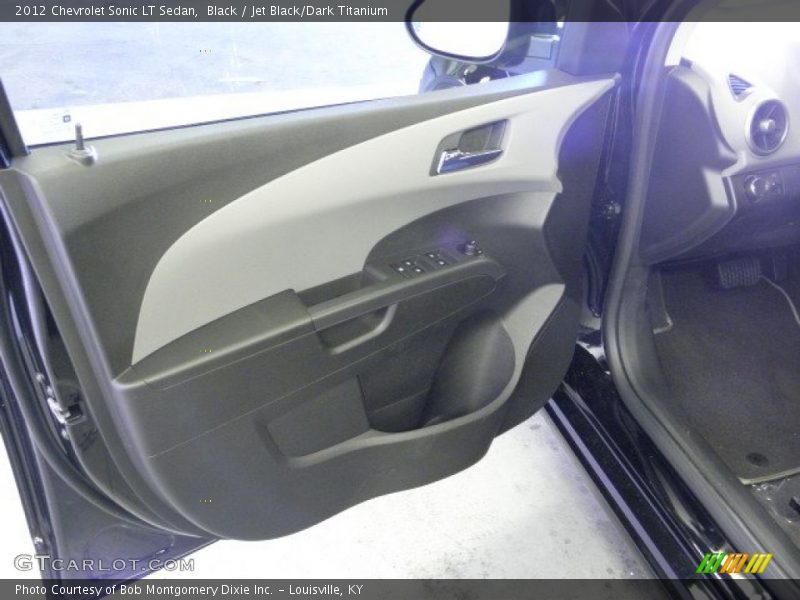Black / Jet Black/Dark Titanium 2012 Chevrolet Sonic LT Sedan