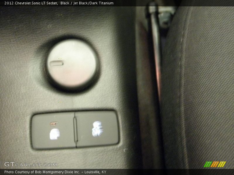 Black / Jet Black/Dark Titanium 2012 Chevrolet Sonic LT Sedan