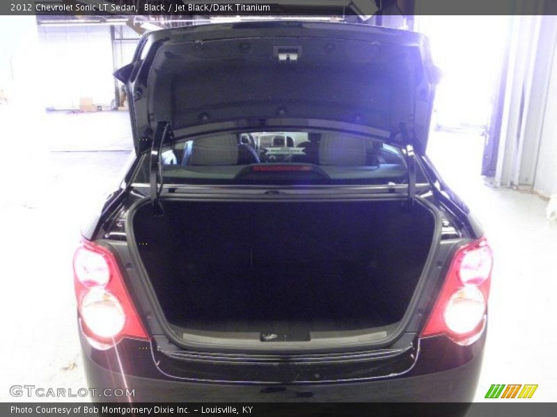 Black / Jet Black/Dark Titanium 2012 Chevrolet Sonic LT Sedan