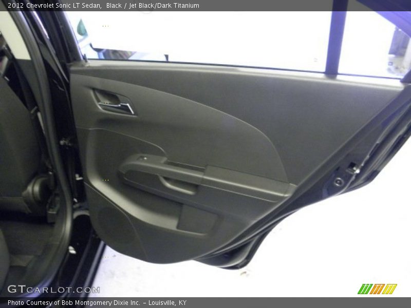 Black / Jet Black/Dark Titanium 2012 Chevrolet Sonic LT Sedan