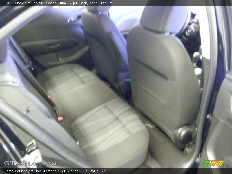 Black / Jet Black/Dark Titanium 2012 Chevrolet Sonic LT Sedan
