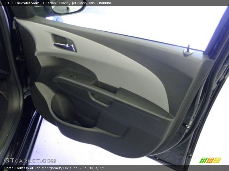 Black / Jet Black/Dark Titanium 2012 Chevrolet Sonic LT Sedan