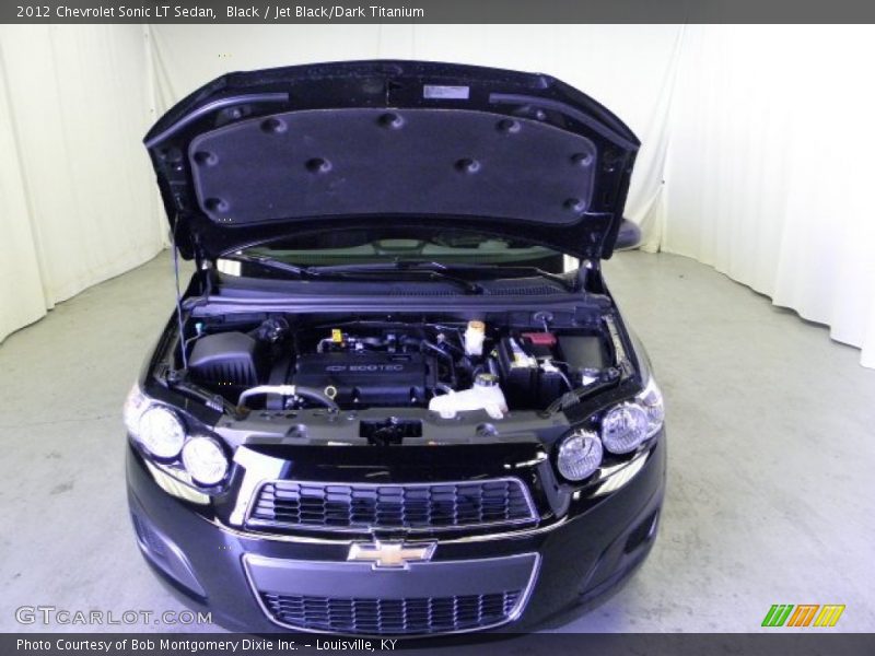 Black / Jet Black/Dark Titanium 2012 Chevrolet Sonic LT Sedan
