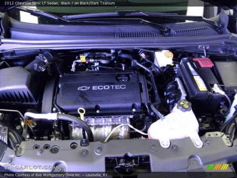  2012 Sonic LT Sedan Engine - 1.8 Liter DOHC 16-Valve VVT 4 Cylinder