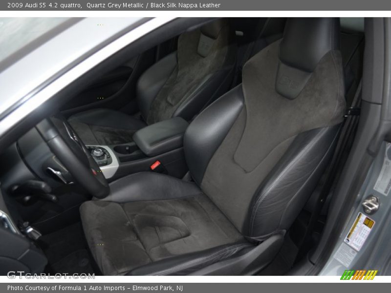  2009 S5 4.2 quattro Black Silk Nappa Leather Interior