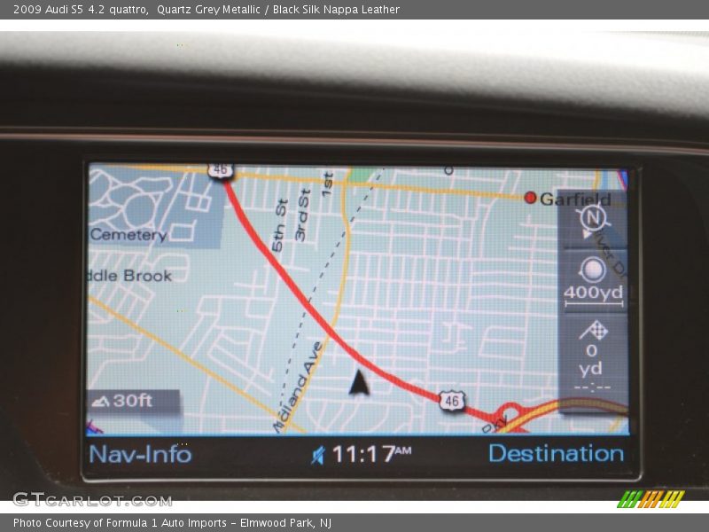 Navigation of 2009 S5 4.2 quattro