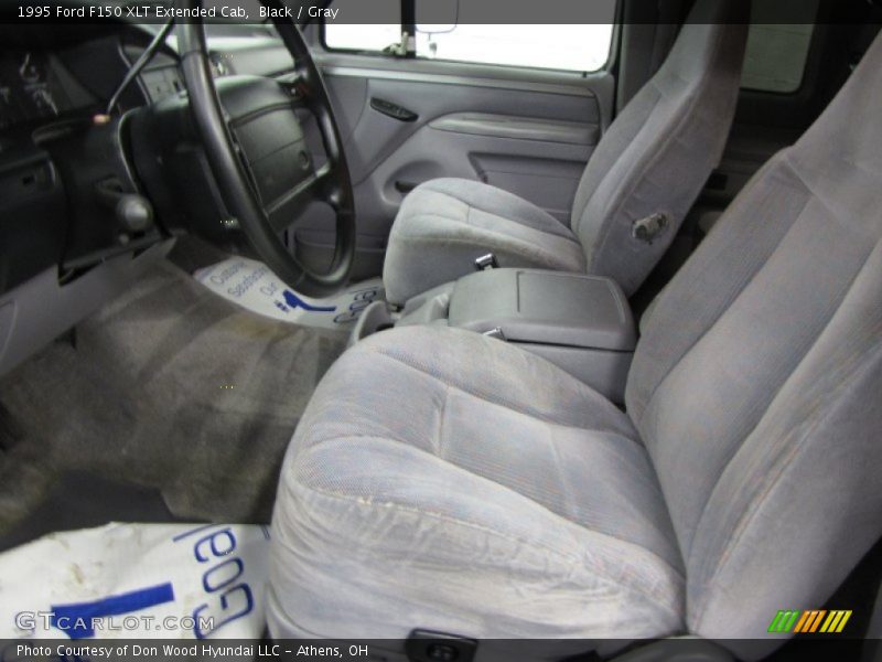  1995 F150 XLT Extended Cab Gray Interior