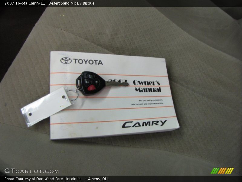 Desert Sand Mica / Bisque 2007 Toyota Camry LE