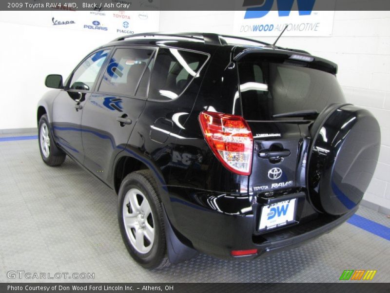 Black / Ash Gray 2009 Toyota RAV4 4WD