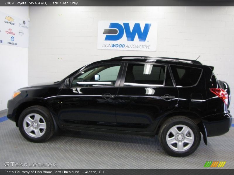 Black / Ash Gray 2009 Toyota RAV4 4WD
