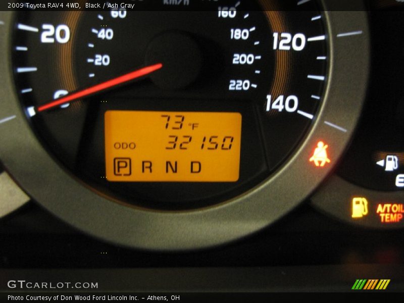 Black / Ash Gray 2009 Toyota RAV4 4WD