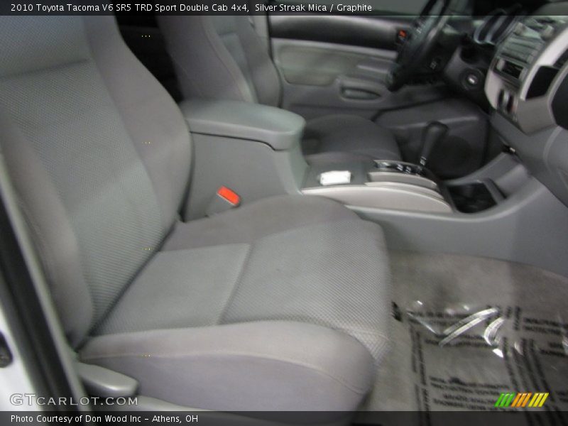 Silver Streak Mica / Graphite 2010 Toyota Tacoma V6 SR5 TRD Sport Double Cab 4x4