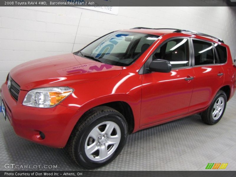 Barcelona Red Pearl / Ash 2008 Toyota RAV4 4WD
