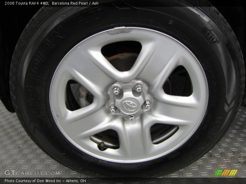 Barcelona Red Pearl / Ash 2008 Toyota RAV4 4WD