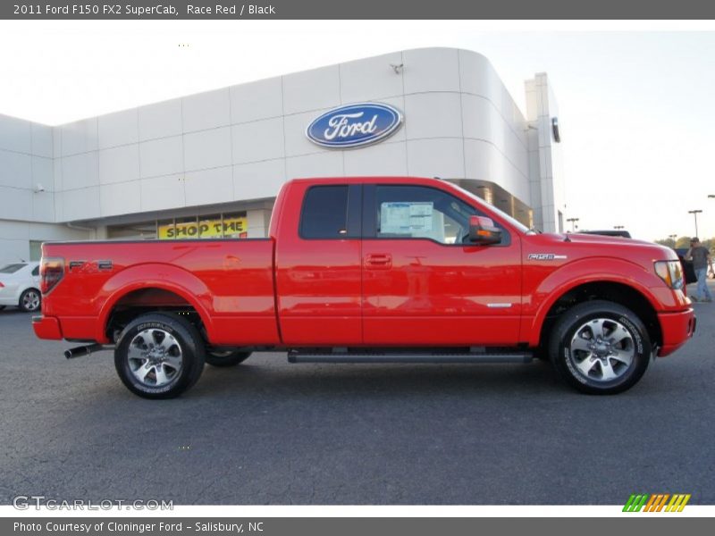  2011 F150 FX2 SuperCab Race Red