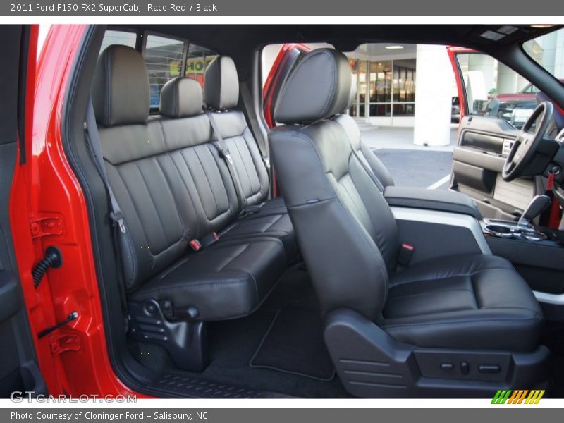  2011 F150 FX2 SuperCab Black Interior