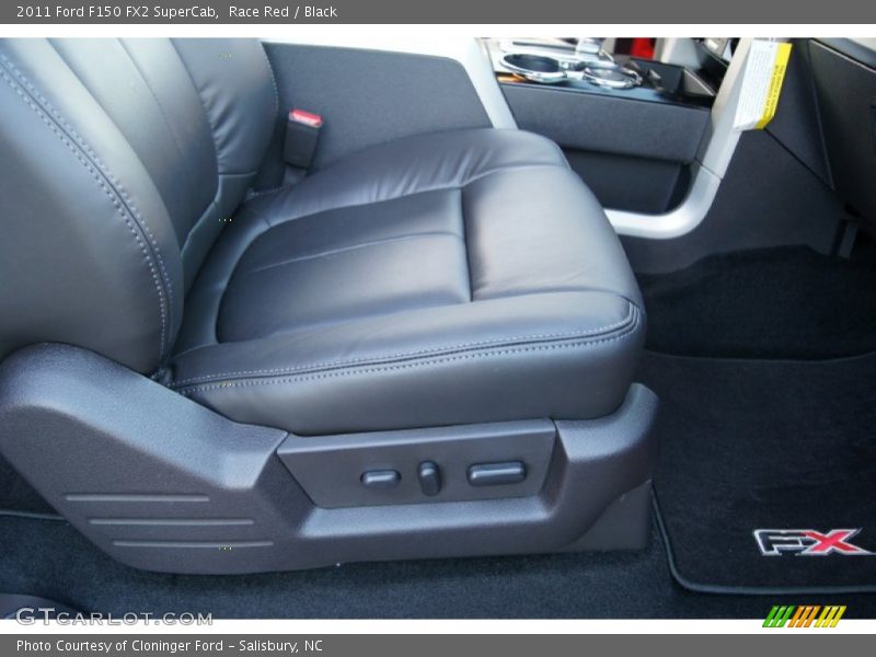 Race Red / Black 2011 Ford F150 FX2 SuperCab